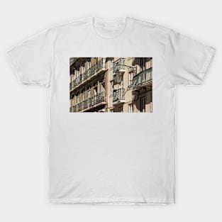 Buildings Of Lisbon - 9 © T-Shirt